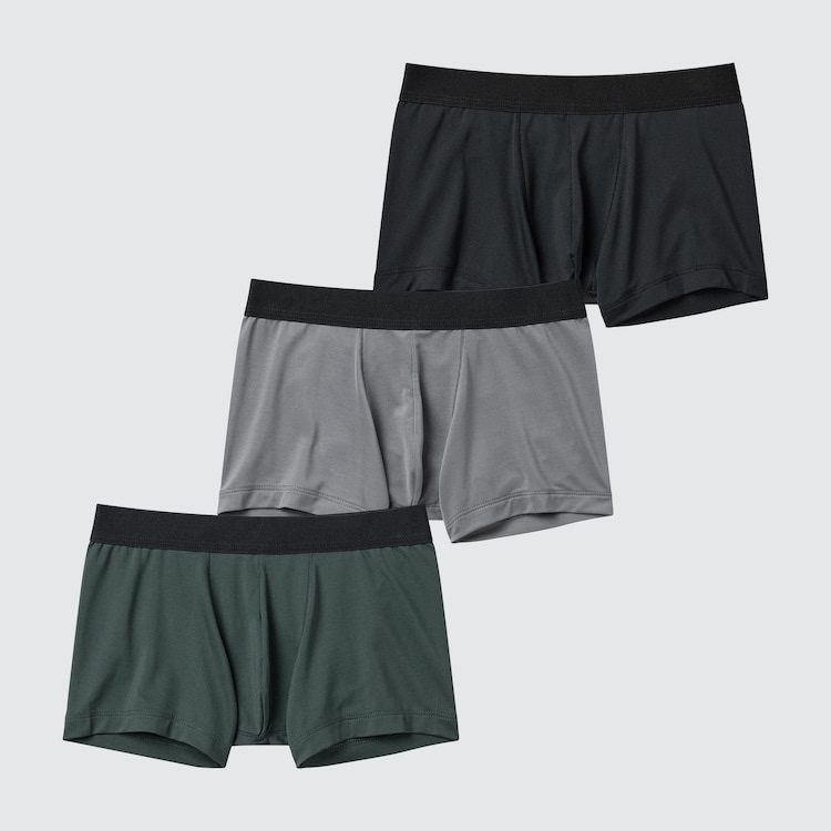 Uniqlo Kids BOYS AIRism กางเกงใน 3P Regular Boxer ชุดชั้นในเด็ก BATBOY