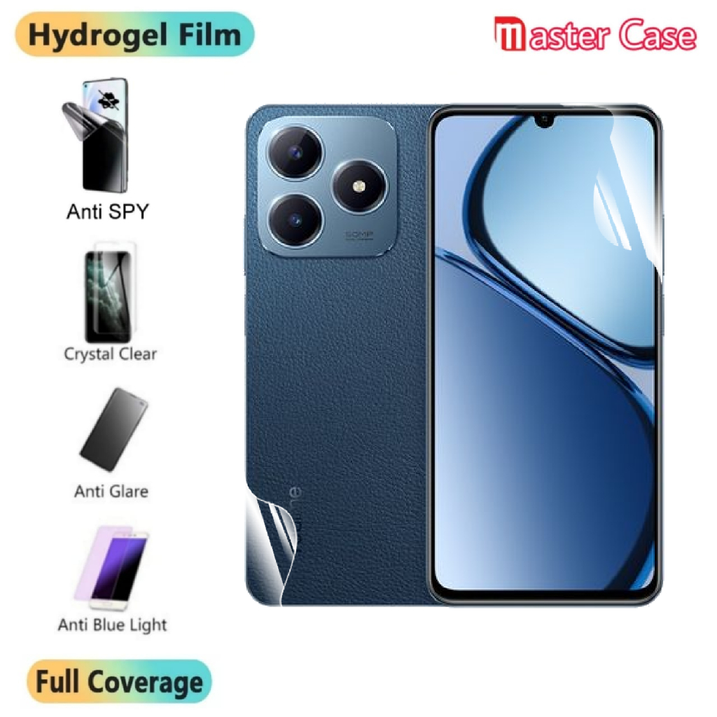 ฟิล์มกันรอย REALME C63 Hydrogel Film ไม่ใช่กระจกนิรภัย
