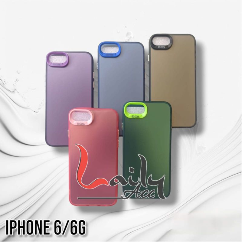 SOFT CASE IMD SO COOL iPHONE 6/6G SILICONE HARDCASE HOLOGRAM