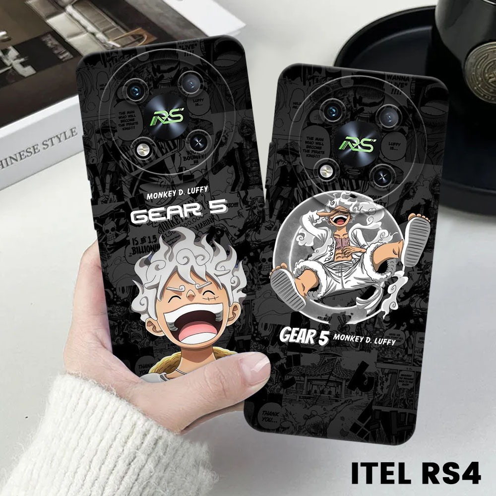 Disimurah สําหรับ Itel RS4 2024 แฟชั่นล่าสุดกรณีอะนิเมะ (DS26) ปลอก Prokamera itel RS4