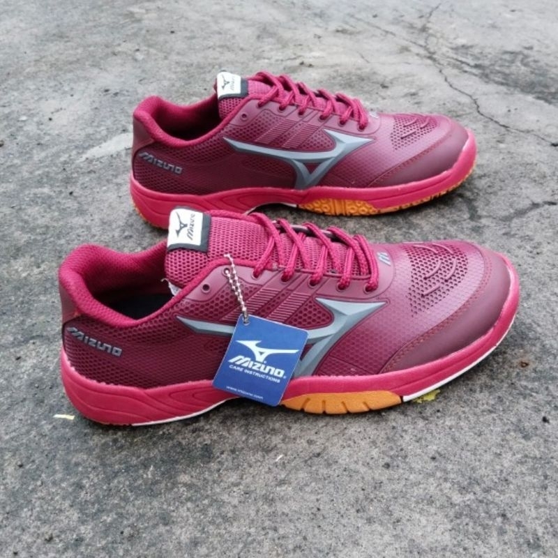 MIZUNO รองเท้าแบดมินตันมิซูโน่สําหรับผู้ชายวอลเลย์บอลเทนนิสแบดมินตันกีฬาพรีเมี่ยม
