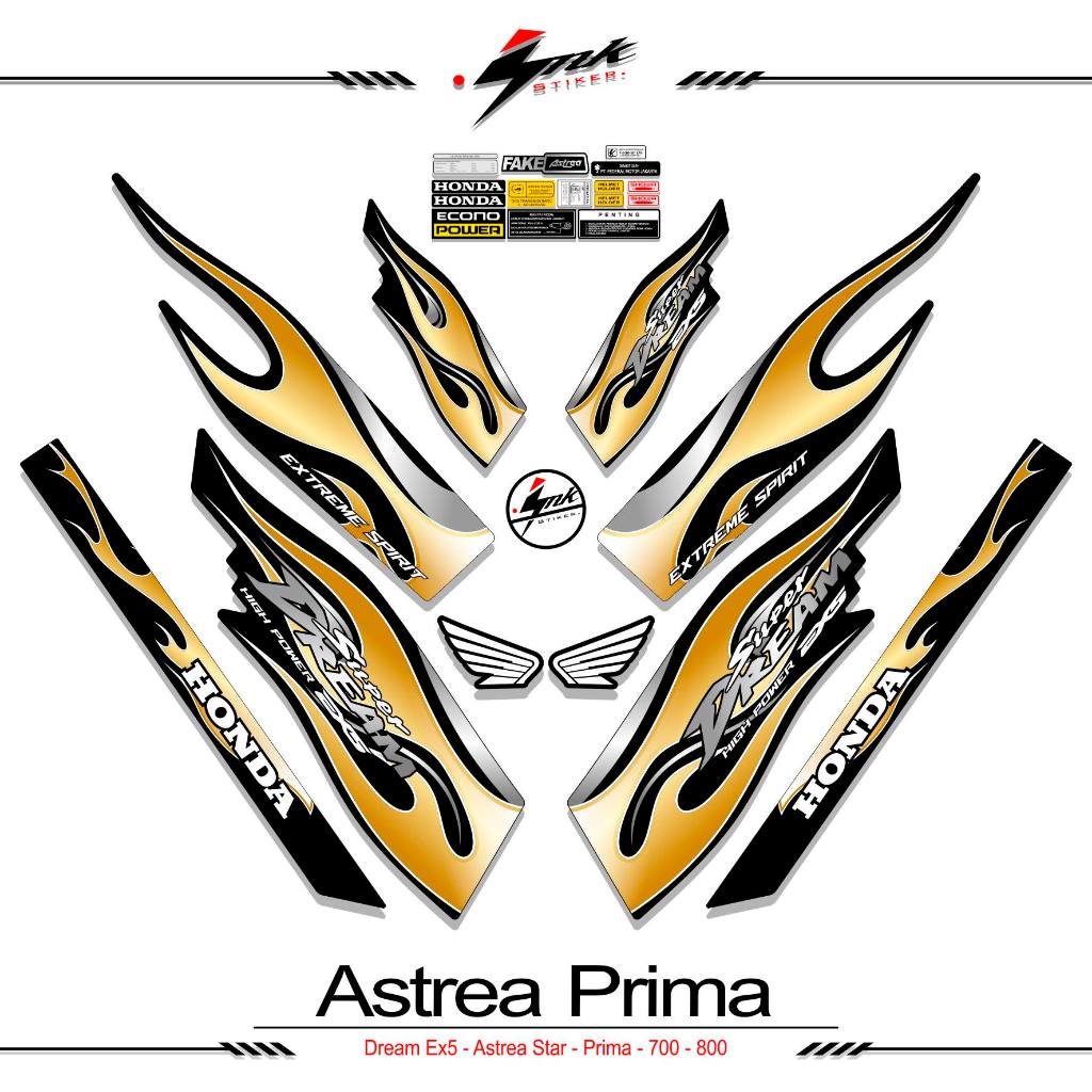 HONDA ASTREA STRIPING STAR PRIMA DREAM EX5 TRIBAL FIRE MOTIF 6 / DREAM EX5 / HONDA EX5 / สติ๊กเกอร์ / สติ๊กเกอร์ / PRIMA / STAR / 700 / 800 / ASTREA STRIPING / HONDA ASTREA DREAM EX5 / ออกแบบ / FIRE STICKER / A1STICKER / STICKERINK