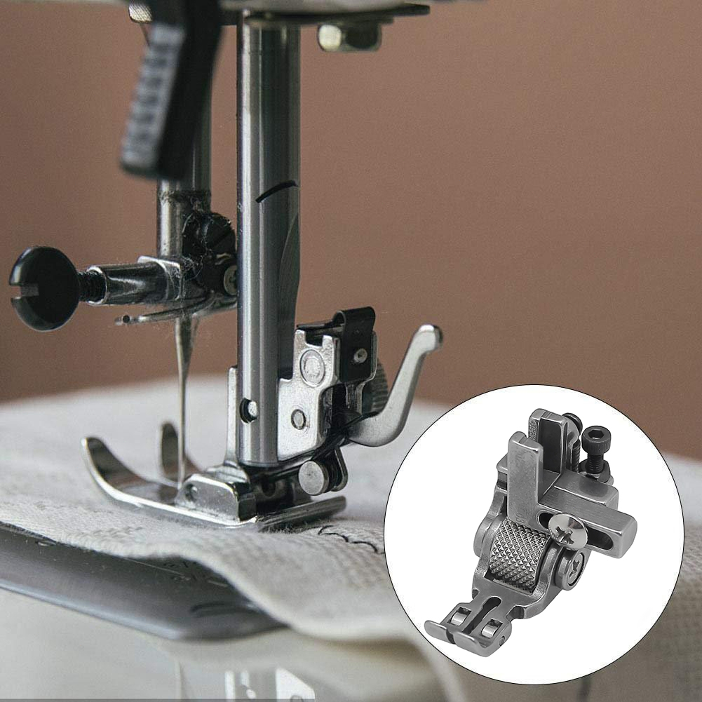 MESIN 3 In 1 Pleat Foot Sewing Machine Typical Roller Foot Sewing Machine เลื่อนรองเท้าจักรเย็บผ้า