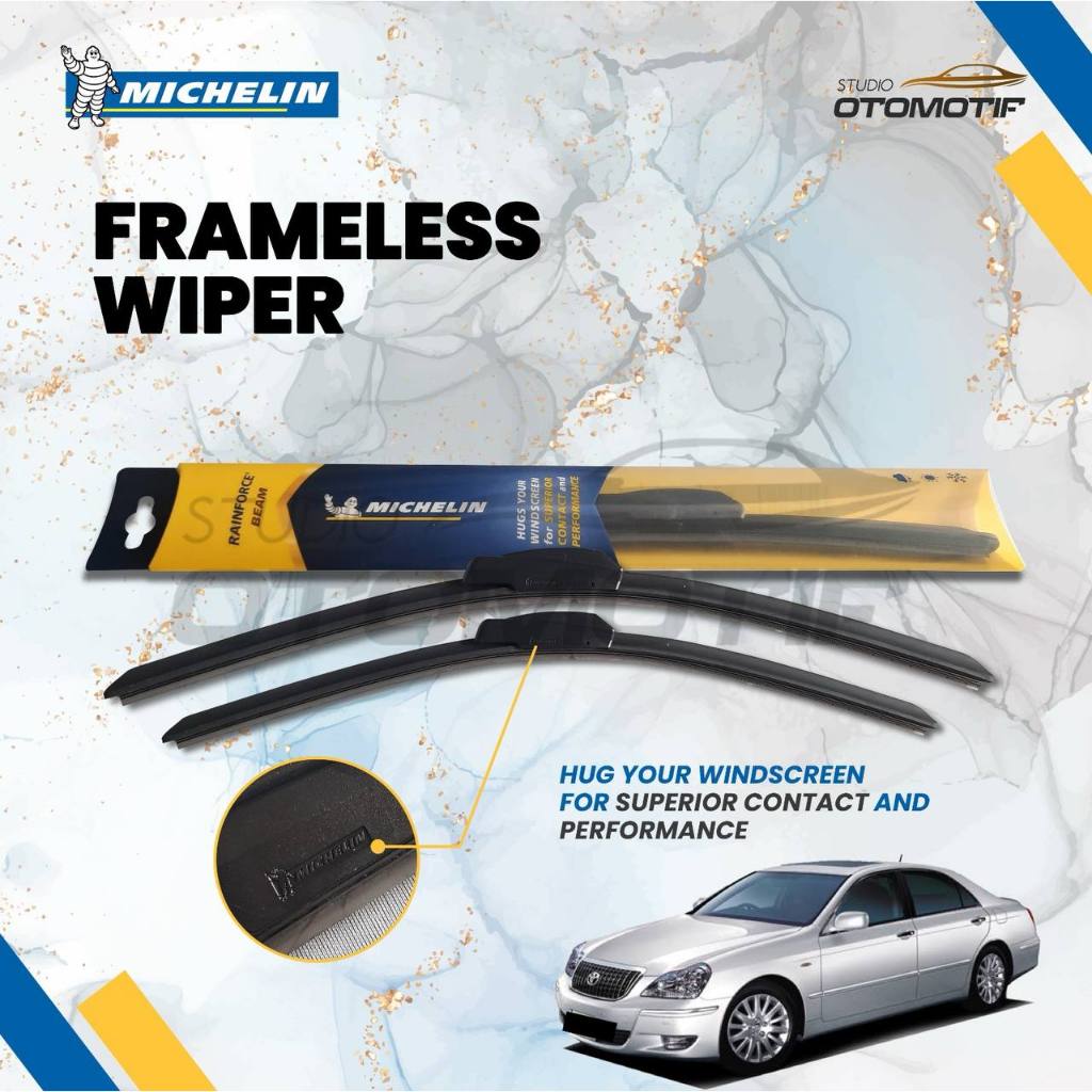 ที่ปัดน้ําฝน Michelin Frameless Beam CROWN ROYAL S180 2003-2008 M77