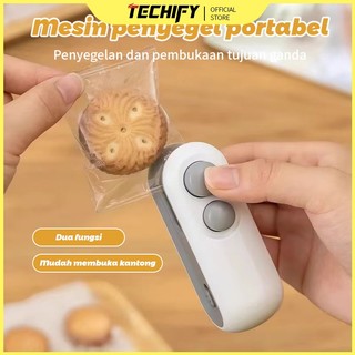 【Ready Stock】Mesin penyegel tangan mini, mesin penyegel portabel, mesin penyegel kecil rumah tangga elektrik, perekat makanan ringan, alat perekat plastik, mesin penyegel makanan plastik