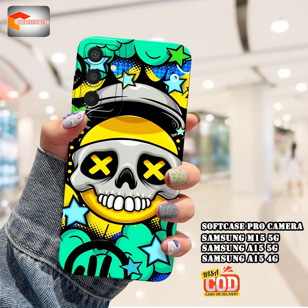 ORIBOXSTORE - เคส Samsung M15 5G / A15 5G / A15 4G - เคส Graffiti Motif - เคส Samsung M15 5G Softcas