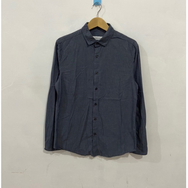 เสื้อเชิ้ต KEMEJA GIORDANO GREY