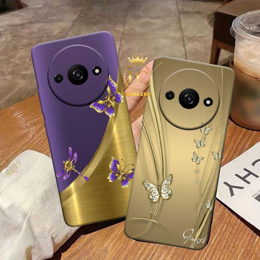 Softcase Redmi A3 2024 LUXURY Wallpaper Motif - Cool Case - เคสซิลิโคน - เคสอินเทรนด์ - เคสล่าสุด - 