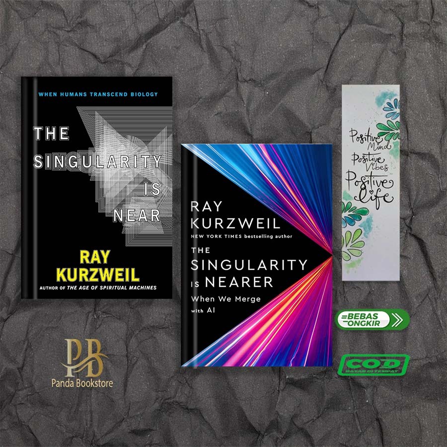 ความหกเหลี่ยมใกล้ (2 เล่ม) โดย Ray Kurzweil (ภาษาอังกฤษ)