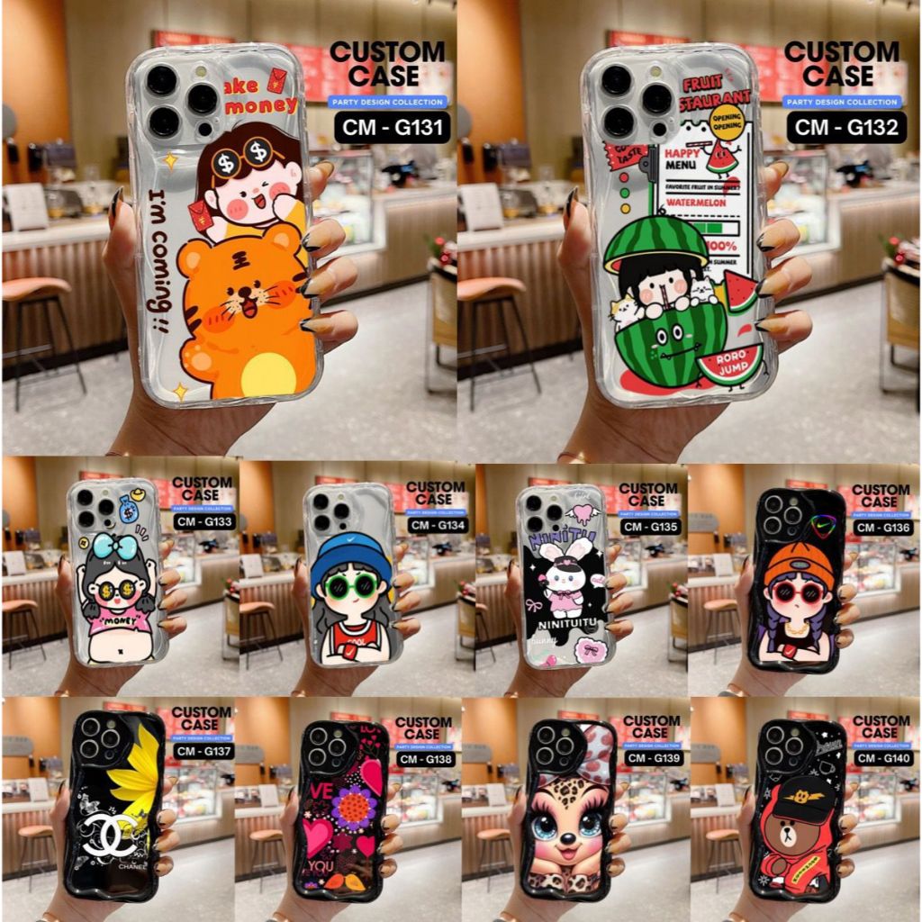 VIVO Y18/Y28/Y38/V25/V25E/V25 PRO/V23/V23E/V21E CASE MOTIF CODE CM G0131-G0140 VENUS ACC