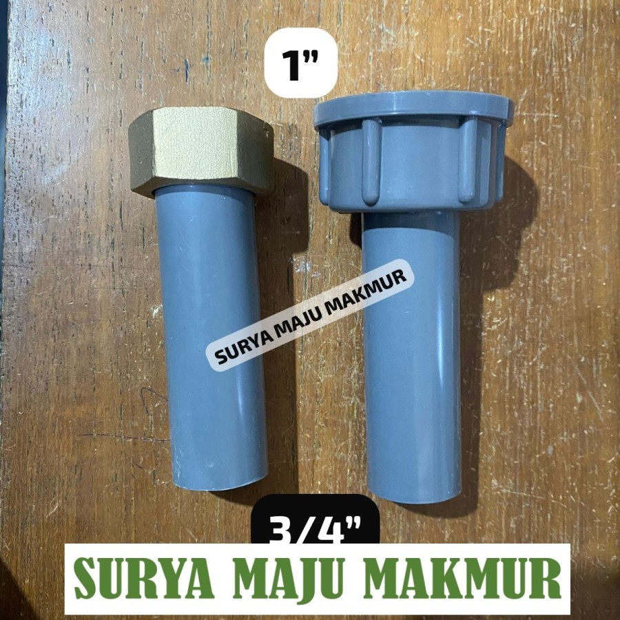 SANYO CLUTCH NUT 1 X 3/4" SANYO PVC CLUTCH SANYO BRASS CLUTCH 1 X 3/4" SMALL CLUTCH NUT