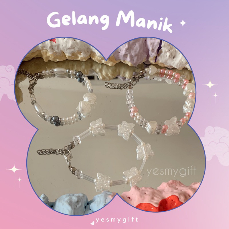 ลูกปัด BRACELET / AESTHETIC BEAD BRACELET / BEADS BRACELET