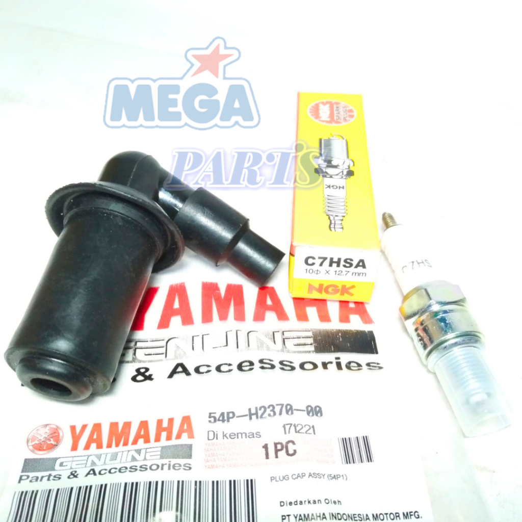 ฝาหัวเทียน Mio J Mio M3 Mio Fino Mio GT Soul GT X Ride 54P + NGK C7HSA SPARK PLUG HEAD CANGWLONG