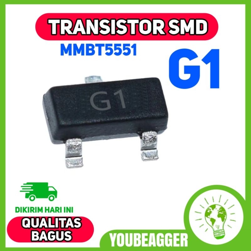 G1 ทรานซิสเตอร์ G1 mmbt5551 smd