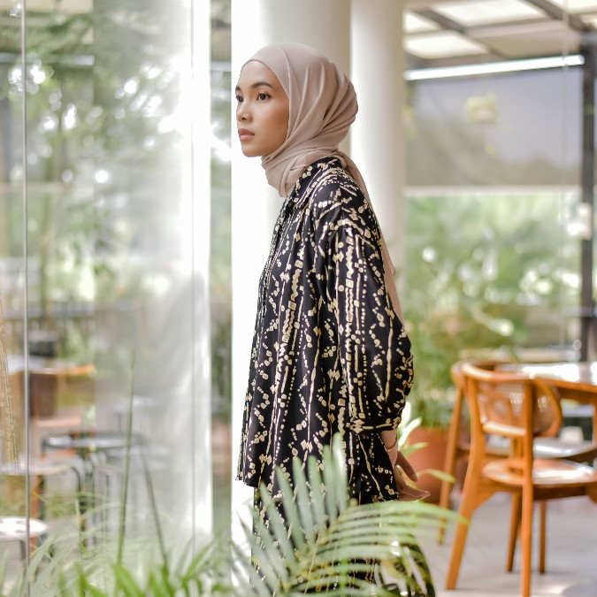 Kemeja Soore - Loungewear - เสื้อสูทกางเกง - Women& 39;s Long Set - SEVA Series OSSA
