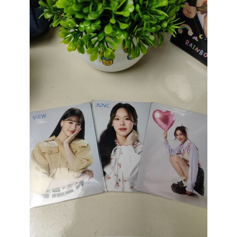 [OFFICIAL] COLLECTIBLE CARD 23.5 VIEW, JUNE, LOVE