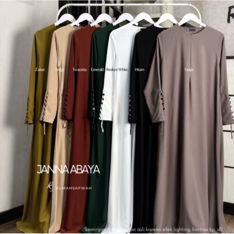 Janna Abaya [ TERACOTA -S ] โดย rumahsafwah
