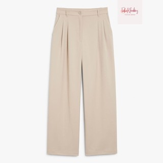 TUKUKLAMBIY Loose Pants Trousers Celana Wanita Formal Kulot Highwaist