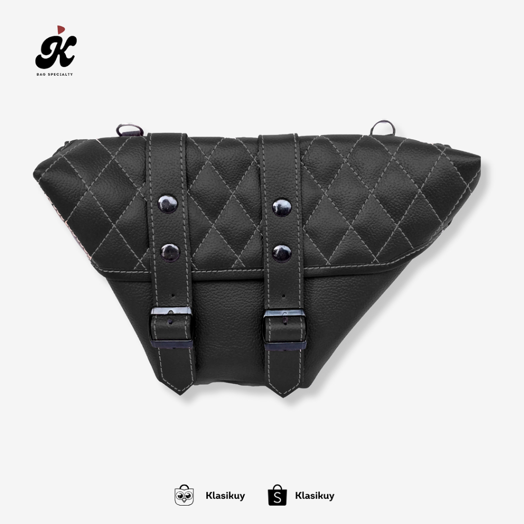 Klasikuy - รุ่น 04 : Tas Motor Side Bag Motor Classic Custom Japstyle