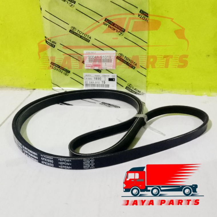 OK Pr FAN BELT AVANZA 13 VVTI FENIA 13 เข็มขัดพัดลม 4pk189