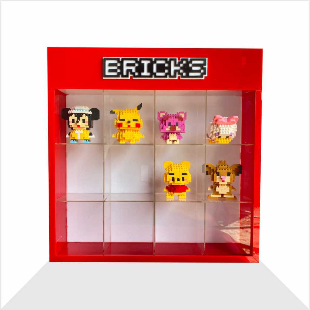 LEGO BRICK RACK COTENTS 12 / BRICK ของเล่น RACK / DECORTATION