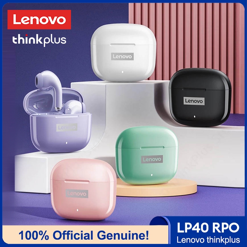 Lenovo Thinkplus LP40/PRO/PLUS/LP23 TWS หูฟังบลูทูธ V5.1 HD โทรด้วยเสียงหูฟังมินิหูฟังพร้อมไมโครโฟน