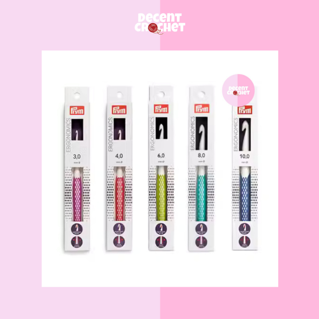 ตะขอโครเชต์ Prym Ergonomic (Unit)