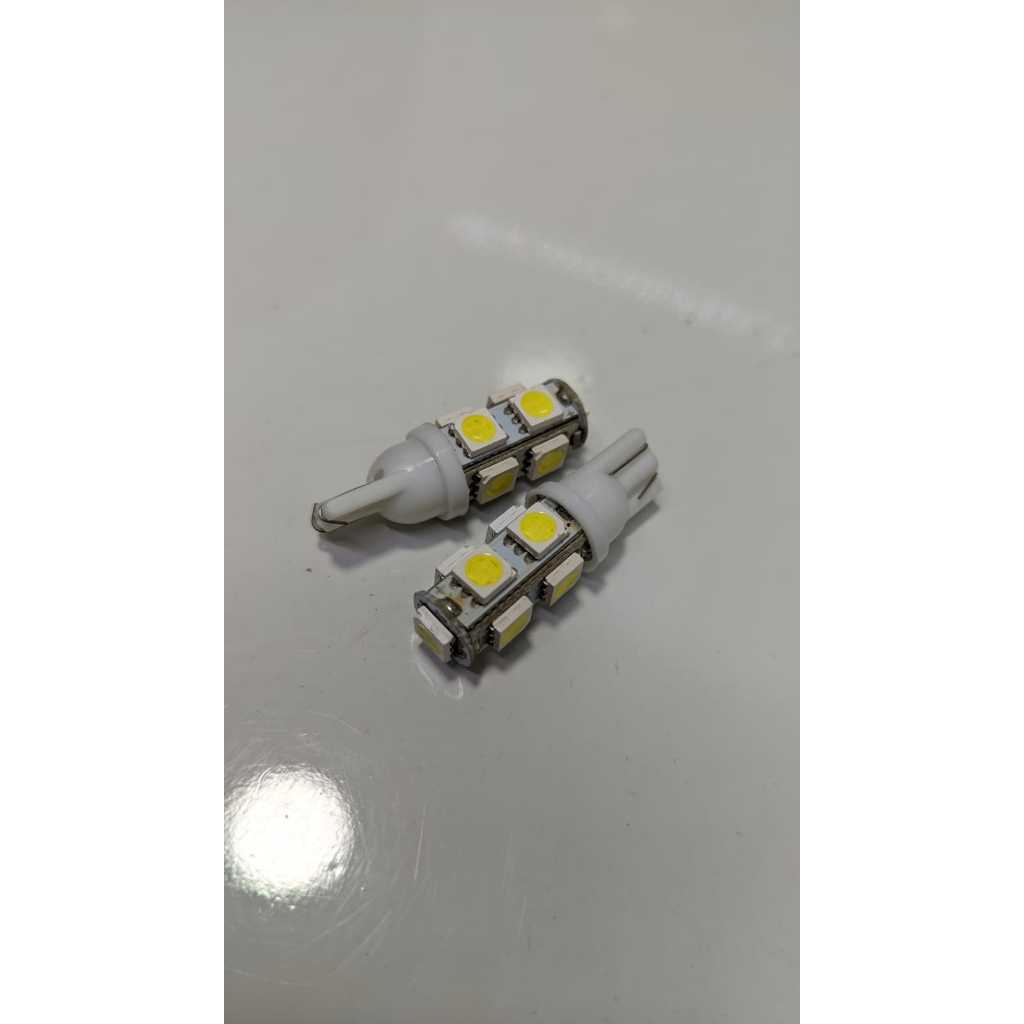 T10 สีขาว 9 SMD T10 ไฟ LED SIN CITY SIN