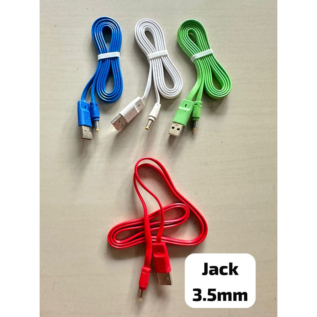 สาย USB เป็น DC 5V 3.5 มม. เก่า NOKIA สายชาร์จไฟฉายสายชาร์จ EMERGENCY