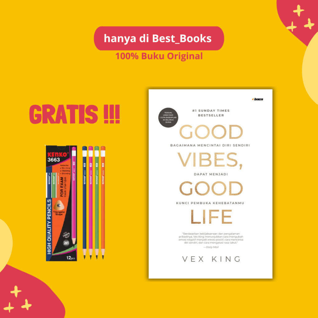 Good Vibes, Good Life - Vex King - สํานักพิมพ์อ่าน