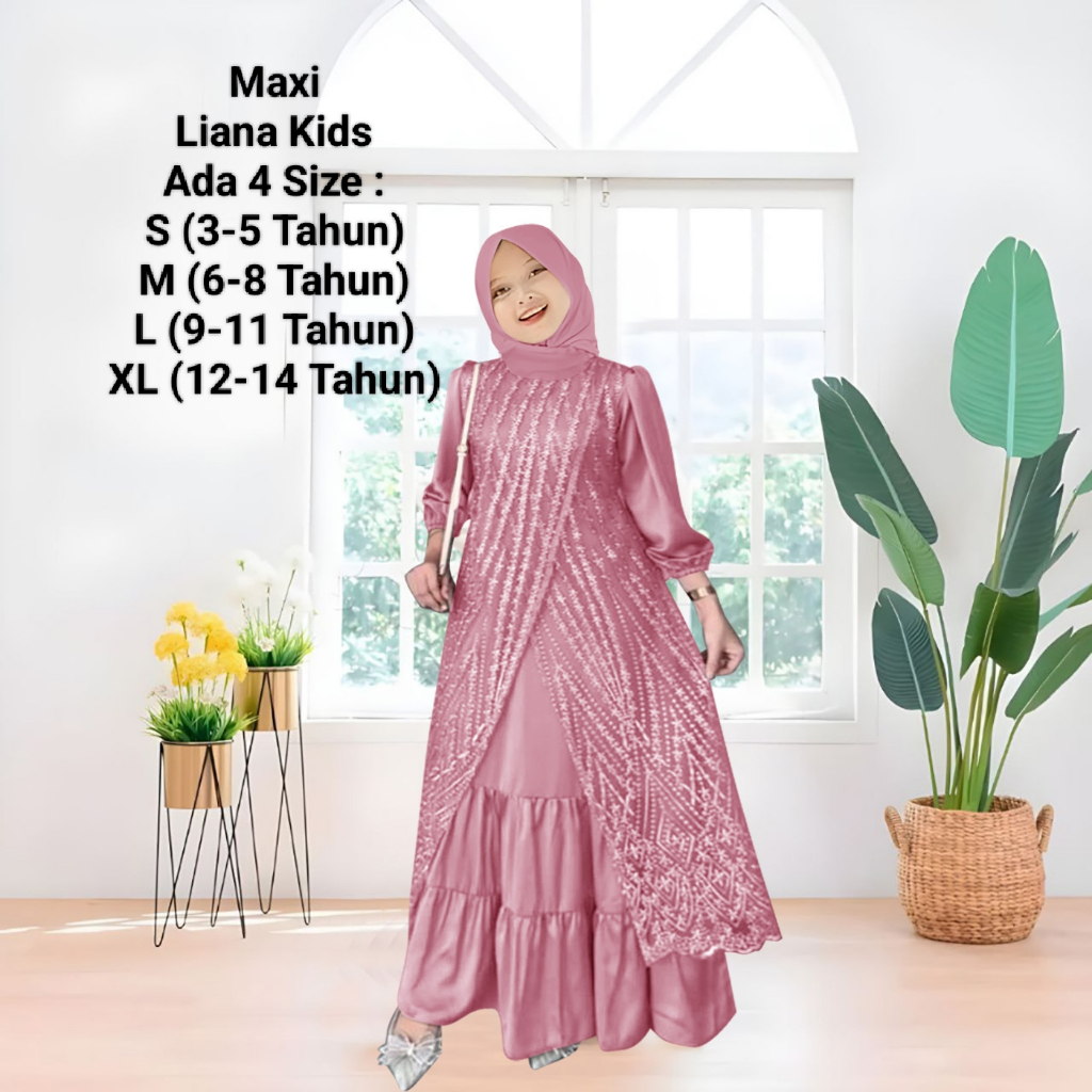 หญิง Gamis 3 4 ปี 8 7 1 10 5 ชุดยาวนําเข้า Cool Motif Games2026 เด็ก Gamis สาว Cool วัสดุเกม Simple 