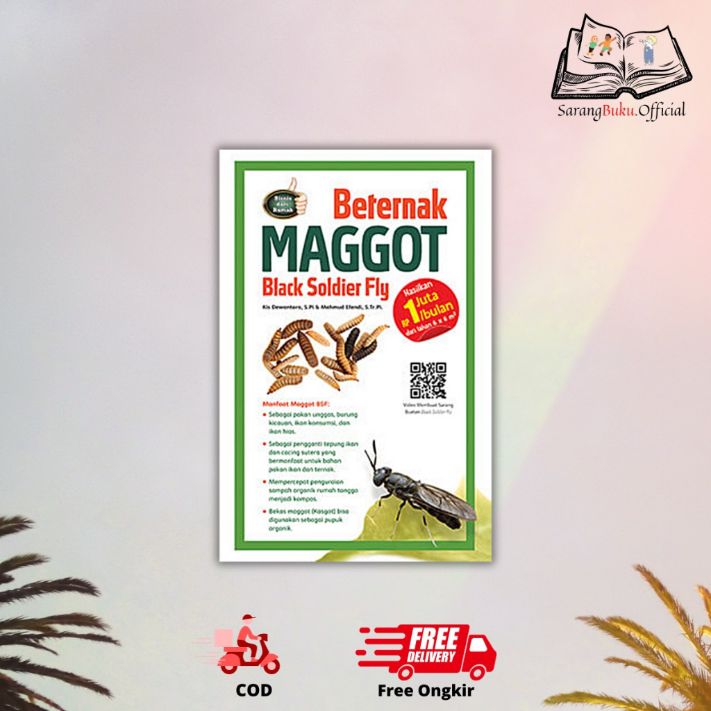 MAGGOT BLACK SOLDIER หนังสือ SOLDIER FLY