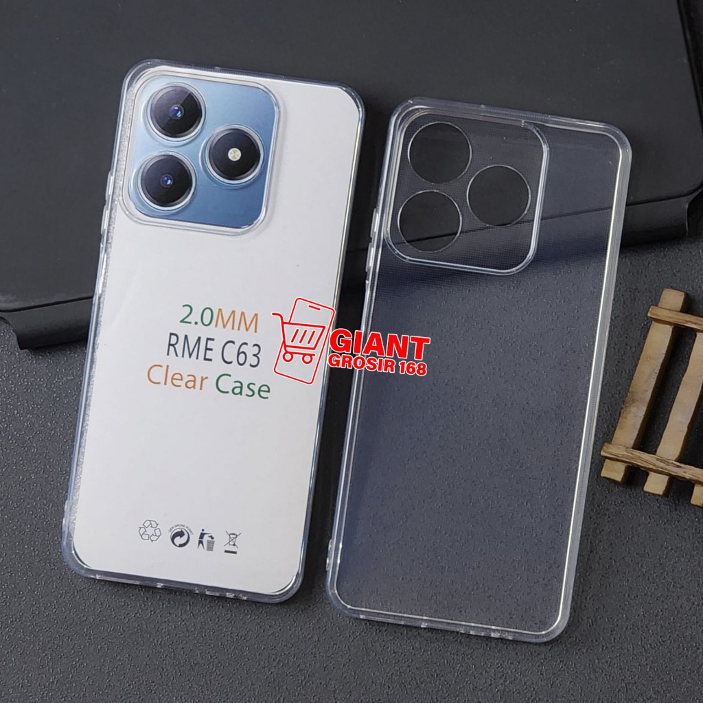 Realme C63 Realme C61 Case Clear HD Case Bening Realme C63 Realme c61
