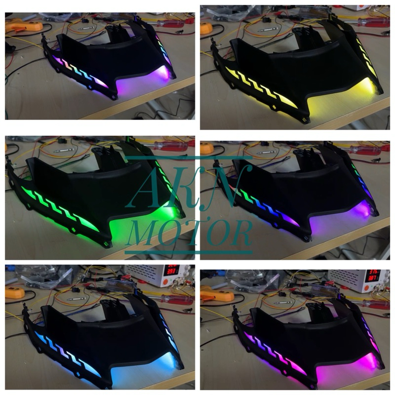 RGB aerox 155 ใหม่ aerox 155 ไฟวิ่งไฟเลี้ยวเก่า