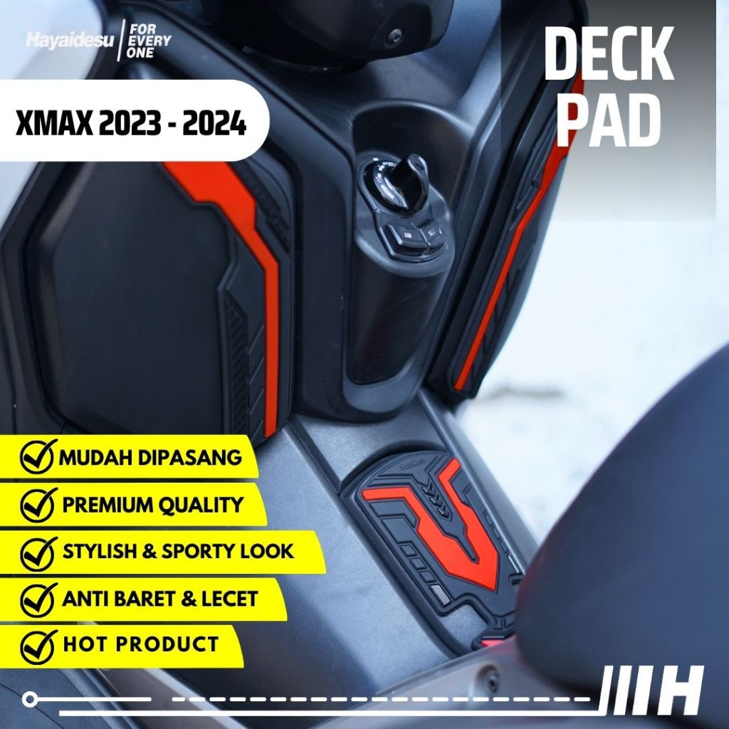 Hayidesu XMAX Connected (2023-2024) ฝาครอบ PAD DECK
