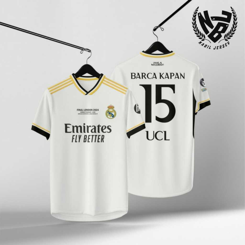 เสื้อแข่ง Real Madrid Barca 15 UCL