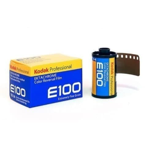 Kodak Ektachrome E100 สีฟิล์มม้วน 35mm 36 แสง