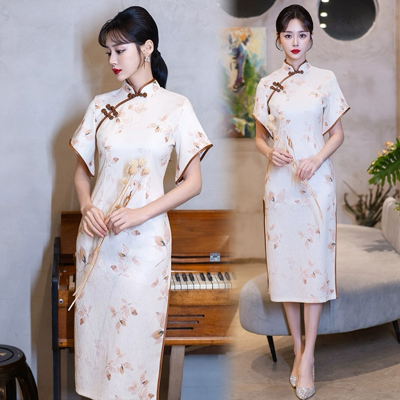Q45 QIPAO DRESS - LATEST QIPAO CHEONGSAM PREMIUM DRESS