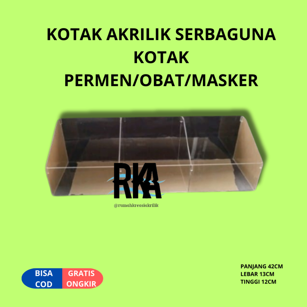 MULTIPURPOSE ACRYLIC BOX CANDY BOX MASK BOX MULTIFUNCTIONAL ACRYLIC BOX