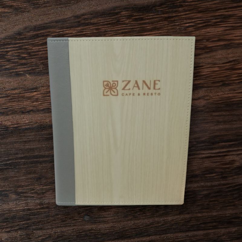 กระดาษโลโก้ที่กําหนดเองขนาด A4 A5 CAFE HOTEL RESTO MENU BOOK