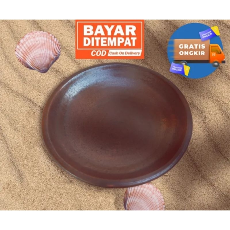 GAMI SAMBAL MORTAR, CLAY MORTAR, GRILLED MORTAR, LALAPAN 20CM