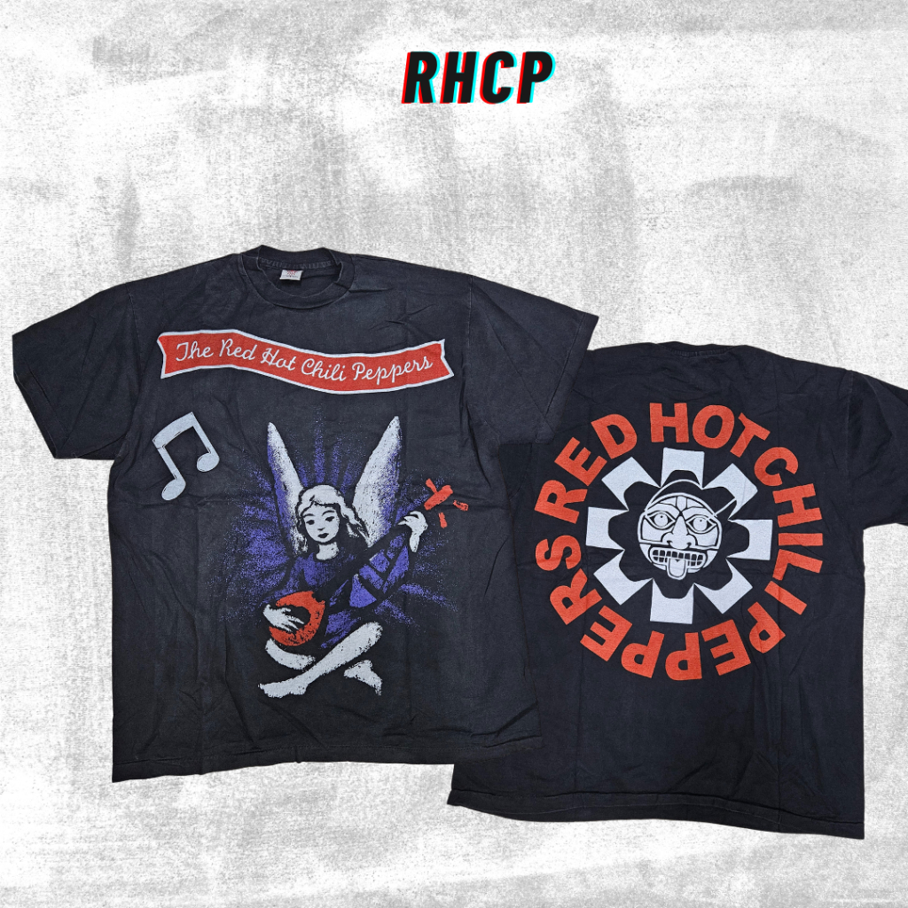เสื้อยืดวง RHCP Tag Giant Bootleg Thailand