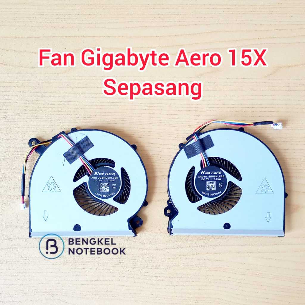 พัดลมระบายความร้อน Cooler Gigabyte Aero 14 15 15X 15W RP64W RP64 P64 PR65 RP65W 15Y9 RP65SA U2M U2N 
