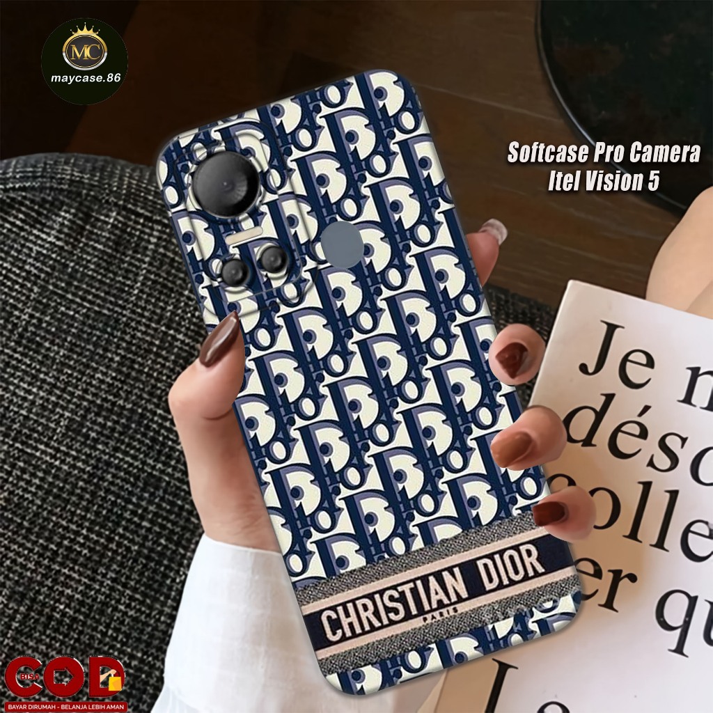 เคส HP Itel Vision 5 - เคสแฟชั่น Itel Vision 5 - เคส Softcase Itel Vision 5 - ตัวป้องกันโทรศัพท์ - เ