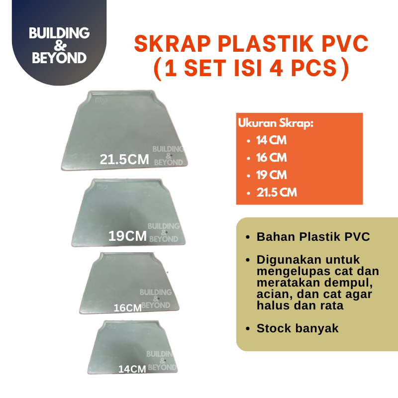 ชุด PVC SCRAPES, แผ่นพลาสติก, แผ่นพลาสติก, แผ่นพลาสติก PVC, แผ่นเพลทพลาสติก 14 16 19 21.5 CM