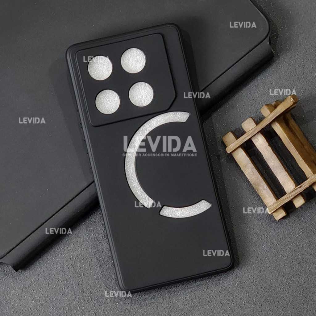 Infinix Gt 20 Pro Softcase Macaron Square Black / Case Square Black Edge Case Infinix Gt 20 Pro