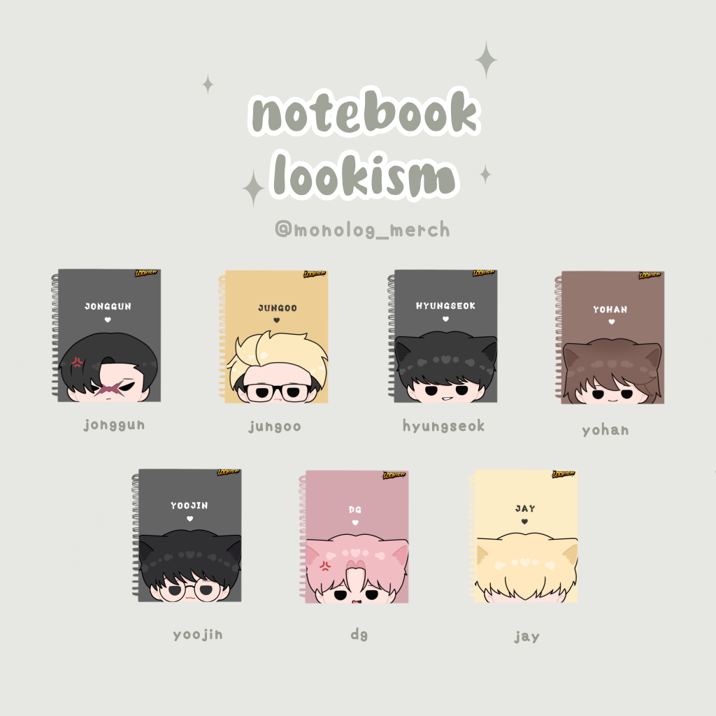 สมุดบันทึก Lookism**