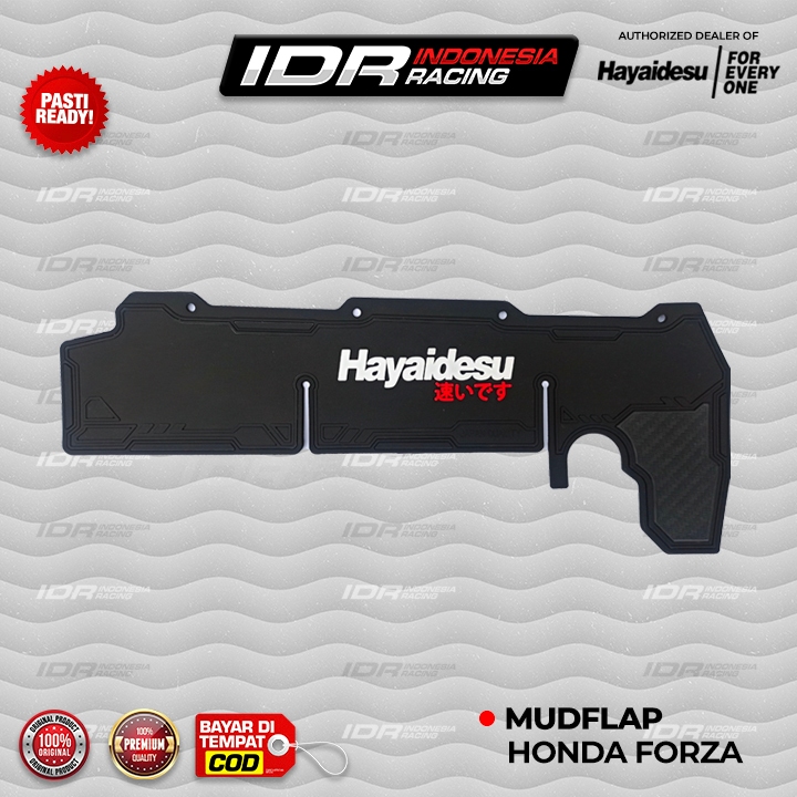 Hayidesu Mudflap Honda Forza Mud Flap Guard Rubber บังโคลนมอเตอร์ไซค์ระดับพรีเมียม