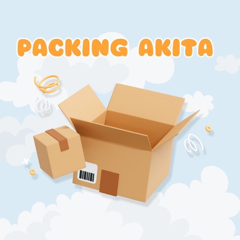 [READ DESCRIPTION] SAFE PACKING AKITA