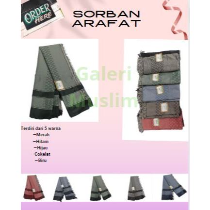 HAJI TURBAN ARAFAT TURBAN